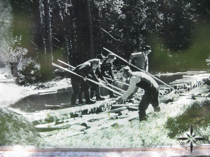 Historick zachycen plavby u Karlstiftu<br>Z archivu Pavla Mrtela