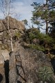 Vstup na samotn vrcholov skaln tvar je trochu adrenalinov zleitost,<br> hlavn pro turisty majc strach z vek
